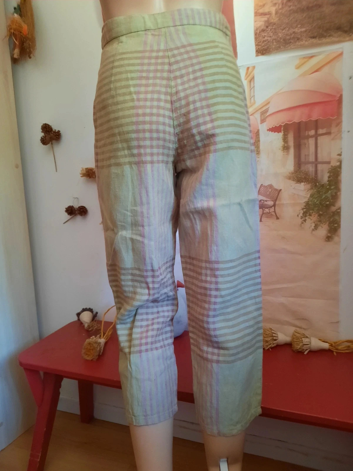🥀Calça de Linho nova, feminina, Tamanho 34. Cannisse. – photo 3